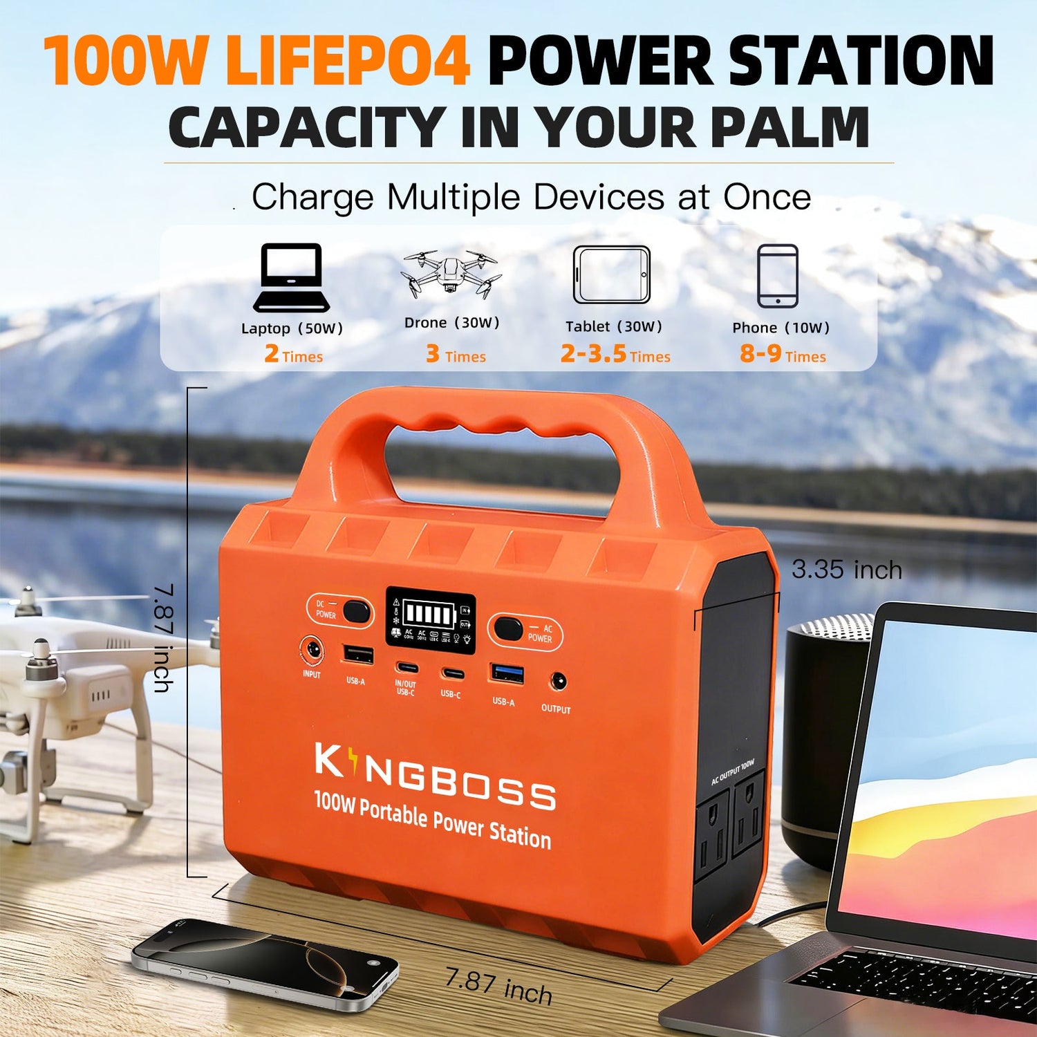 100W Portable Power Station