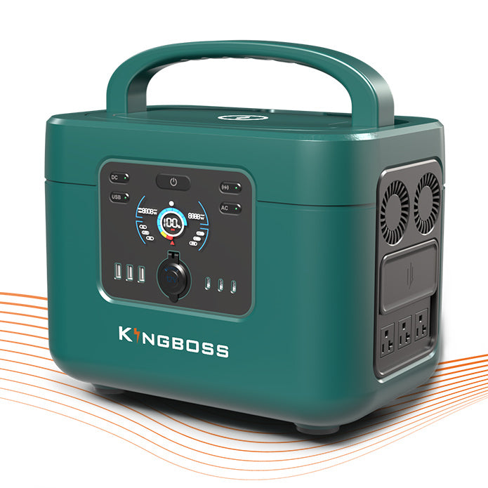 KINGBOSS Portable Power Station 1200W Green